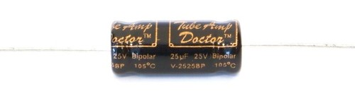 Tad kondensator 25uf 25v gold - tad,
