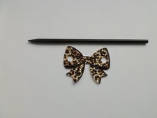 Haarspange Schleife Farbe gelb