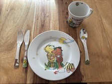 Geschirrset Kinder Janosch Auerhahn