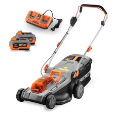 B-Ware FUXTEC Akku Rasenmäher 2x20V E2RM37- Schnittbreite 37cm, Akku& Ladegerät