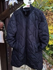 Hochwertiger Damen Steppmantel Longjacke v. Cecil Gr XL Schöne Details Schwarz