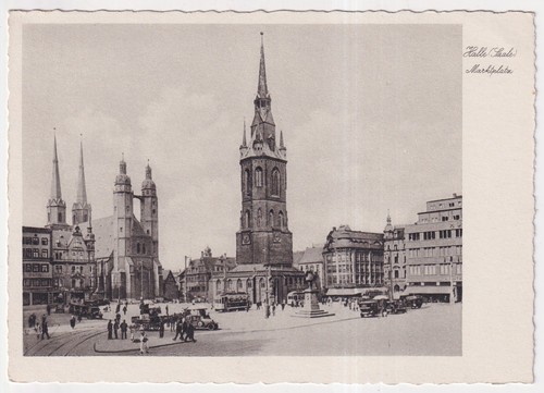 Halle saale markt - ,