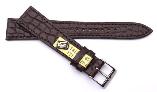 Uhrenarmband alligator 18mm - uhrenarmband,