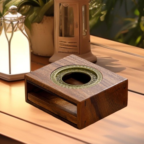 Holz teekanne wärmer kaffee - holz,