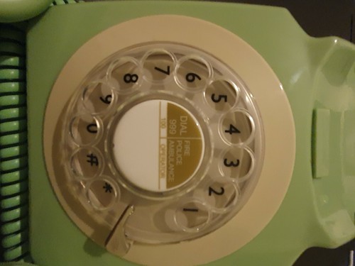 Retro dreh haustelefon - retro,