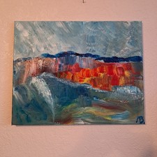 Acrylgemälde, abstrakte