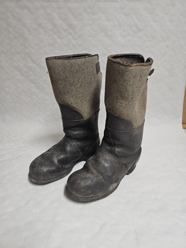 Alte filzstiefel leder - alte,
