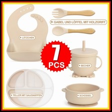 7tlg Baby Geschirrset Silikon