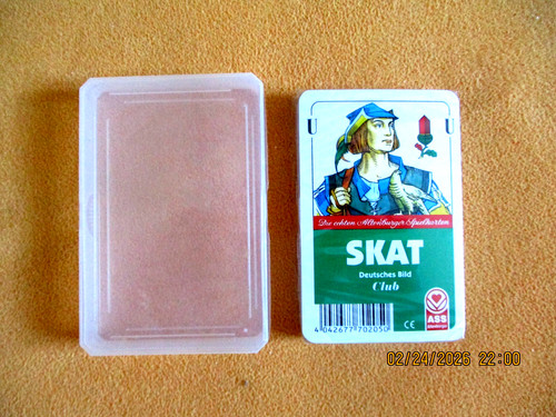Skat kartenspiel die - skat, echten