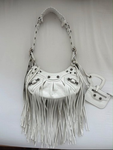 Balenciaga fransenhaube weiß - balenciaga,