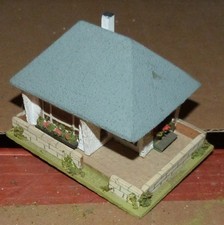 RS Modell kleines Landhaus 431 Fertighaus Holzbauweise 1950er Rudolf Spitaler Cr