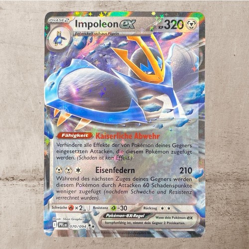 Pokémon karte impoleon - karte, ex
