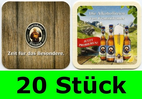 Stück bierdeckel - 20,