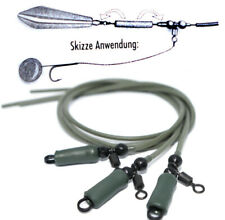 RED CARP 3St. Helicopter Kit-Silicone Rig |Zubehör Angeln Karpfenvorfach Vorfach