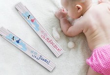 Zollstock Metrie Block 52 - 2m weiß, Kinder Junge Wachstumszollstock