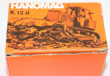 Cursor Metallmodell 1269 Hanomag K 12 d Werbemodell Bulldozer Excavator 1:50 OVP
