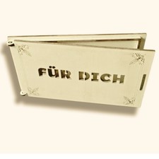 Geldgeschenk Box Holz