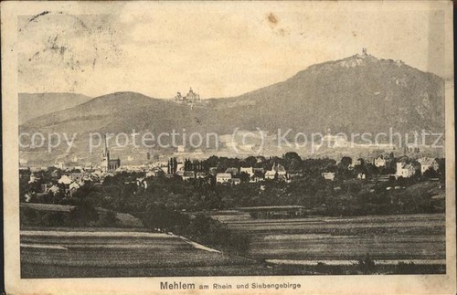 Mehlem bonn mit siebengebirge - bonn,