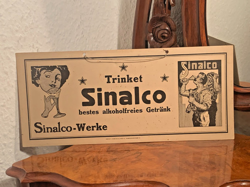 Sinalco werbung plakat poster - werbung,