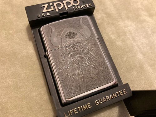 Zippo harley davidson viking - harley,