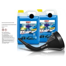 2x 5 L LITER  SONAX ANTIFROST+KLARSICHT KONZENTRAT FROSTSCHUTZ WASCHANLAGE