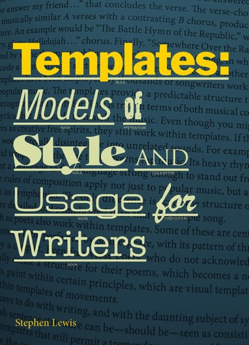 Templates guide to - to, writing