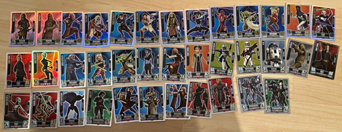 Topps star wars force - star, attax