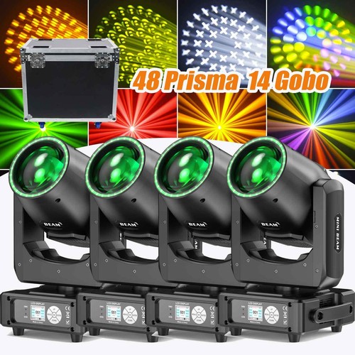 4stk 350w rgbw prisma - prisma, dmx
