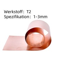 1 Meter 99,9% Kupferfolie Band