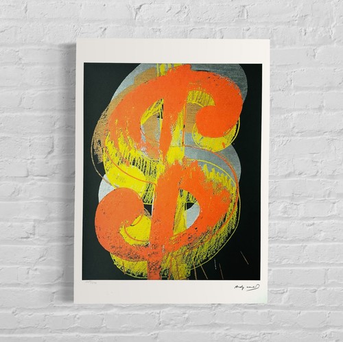Andy warhol dollar fine - warhol, art