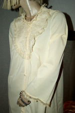 Edler GOSSARD Artemis USA Nylon Negligee - Mantel * Morgenmantel stolz L