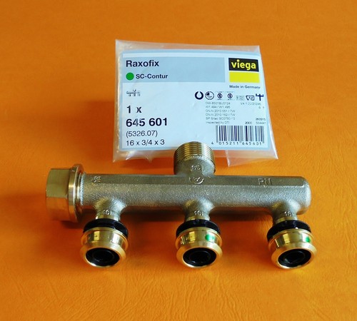 Viega raxofix verteiler fach - 3,