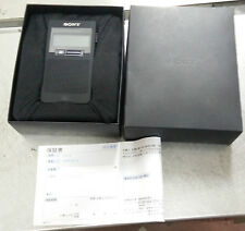 Sony 1SEG TV/FM/AM Radio XDR-63TV Lautsprecher Tragbarer Radioempfänger (Schw...