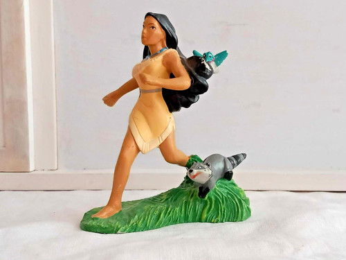 Selten alte figur pocahontas - alte,