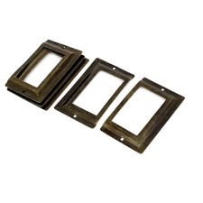 5x ETIKETTENRAHMEN Halter