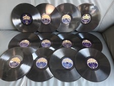 12 Schellack Platten von Mantovani, diverse Titel, Decca Label, kl. Sammlung 