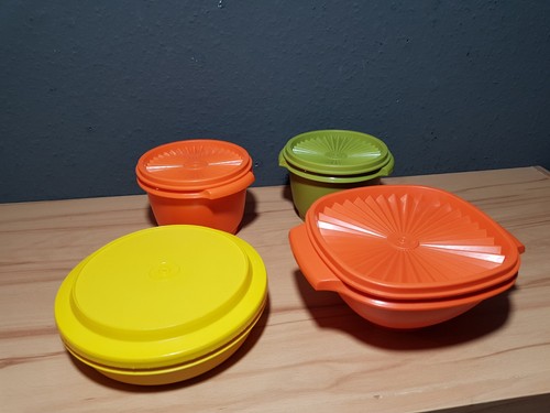 Vintage tupperware set - vintage,