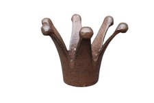 Krone Gusseisen Teelichthalter