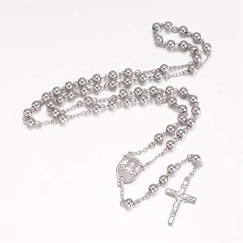 Rosenkranz mit silber - rosenkranz,