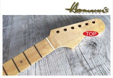 Str*t One Piece Roasted Canadian Flamed Maple Neck, Abalon Dots, 22 Frets - RSG