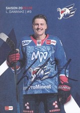 Autogrammkarte Leon Gawanke  -