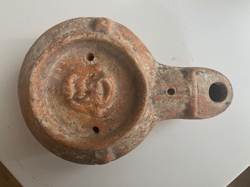 Original römische öllampe - römische, 2