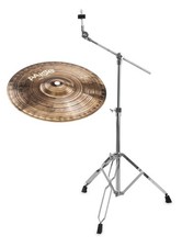 Paiste 900 Series 10" Splash Becken Cymbal Spar Set Galgen Beckenständer Drums