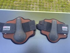 4er Set Gamaschen Protect by Horse-Friends, Grösse L, Braun