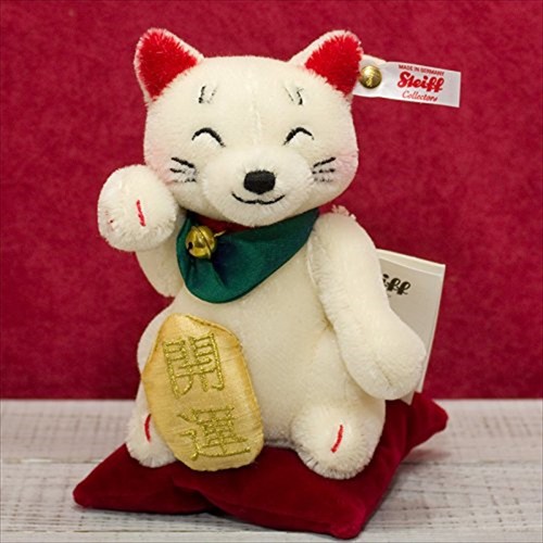 Steiff maneki neko - steiff, plüsch