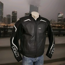 FLM Sports Leder Motorradjacke