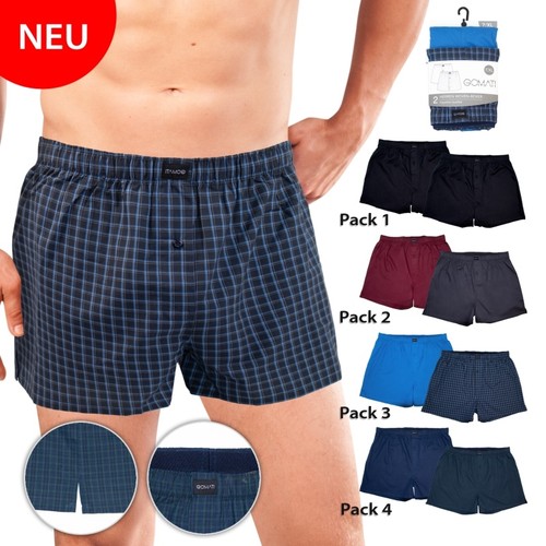 Herren boxershorts 2er pack - boxershorts,