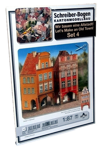 Kartonmodellbau altstadt set - kartonmodellbau,