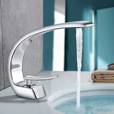 Waschtischarmatur Badarmatur Wasserhahn Bad Waschbecken Mischbatterie Chrom Hahn