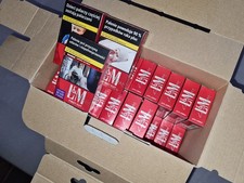 40 leere sortenreine Zigarettenschachteln L&M rot aus PL, normale 20er Größe